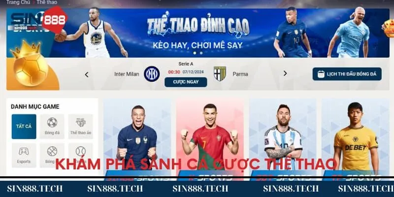Khám phá sảnh cá cược thể thao 