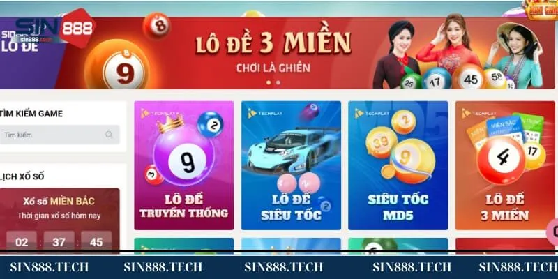 Giới thiệu sảnh xổ số Sin88 Giới thiệu sảnh xổ số Sin88
